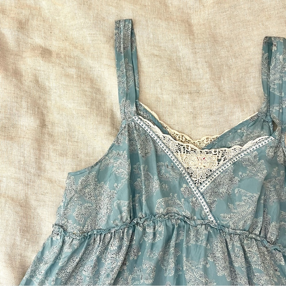 Velvet by Graham & Spencer 100% silk floral slip dress - Picture 5 of 9
